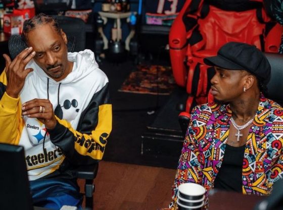 Snoop Dogg pictured with Diamond Platnumz. A 360 partnership he signed in May 2021 is shaping the next phase of Diamond's career.